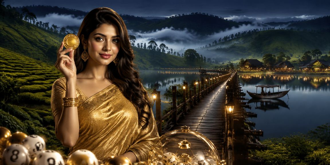 বান্দরবানে লটারি গেম উপভোগরত একজন ব্যবহারকারী